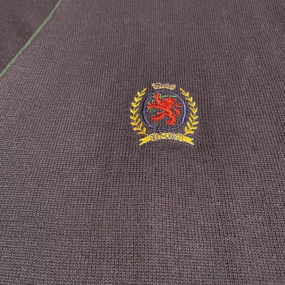 Vintage Tommy Hilfiger V-Neck Button-Down Sweater - Picture 3 of 6